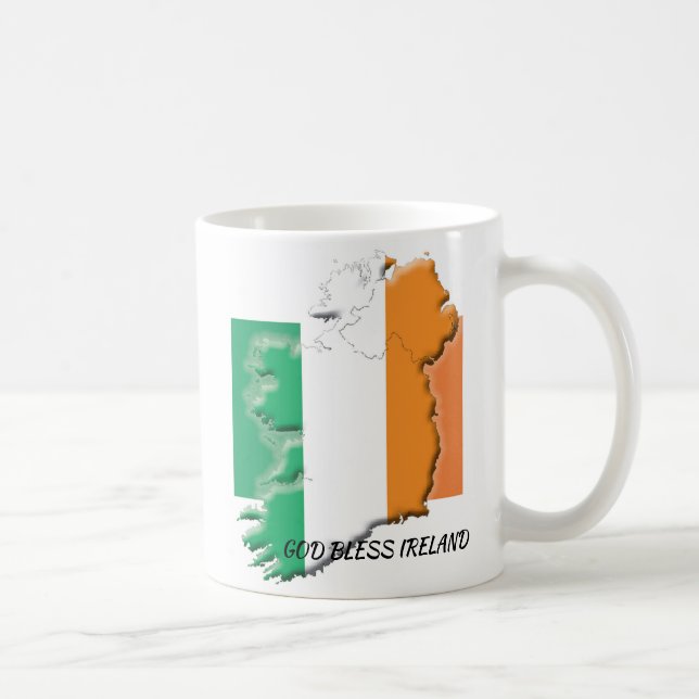 Patriotic IRISH FLAGGA Ireland Kaffemugg (Höger)