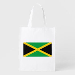 Patriotic Jamaica Flagga Återanvändbar Påse