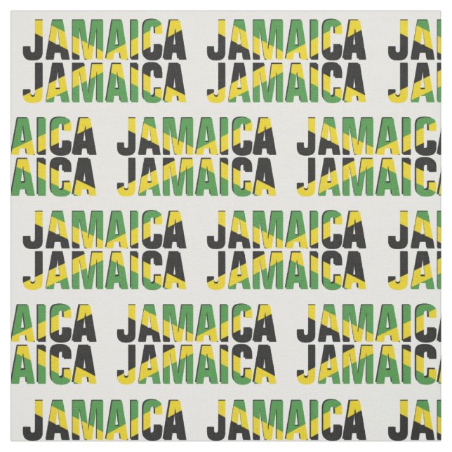 Patriotic JAMAICA JAMAICA Tyg (Provkarta)