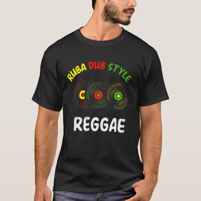 Patriotic Jamaican Roots Reggae Colors Jamaica Pri T Shirt (Framsida)