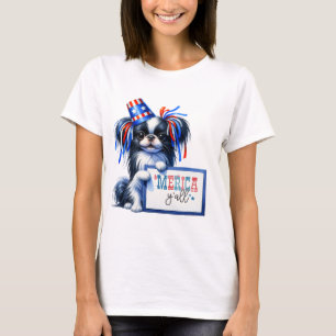 Patriotic Japanska Chin 'Merica Y'all T Shirt