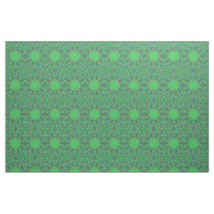 Patriotic Julgran Kaleidoscope Fabric Tyg