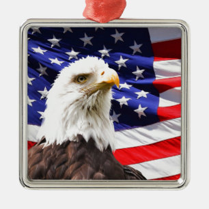 Patriotic Julgransprydnad Metall