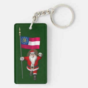 Patriotic Jultomten besöker Georgien