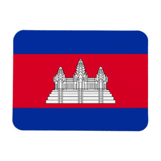 Patriotic Kambodja Flagga Magnet