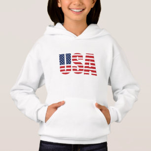 Patriotic Kids Pullover Hoodie T Shirt
