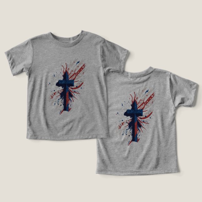 "Patriotic Kor - fira ditt Pride med Symbo T Shirt (Design fram och bak)