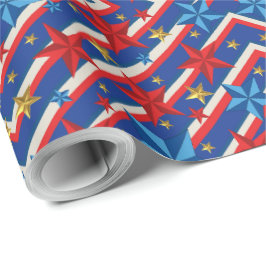 Patriotic Labour Day Presentpapper