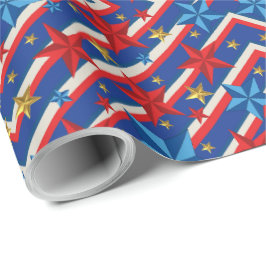 Patriotic Labour Day Presentpapper