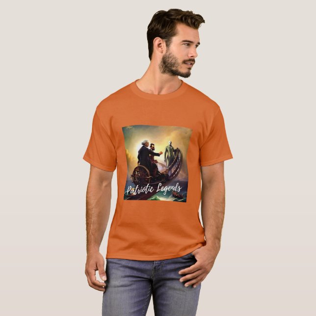 Patriotic Legends: USA:s presidenter T Shirt (Hel framsida)