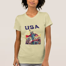 Patriotic Liberty Parad - Vintage 4 juli USA