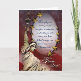 Patriotic Liberty - tackkort