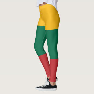 Patriotic Litauen Flagga Leggings