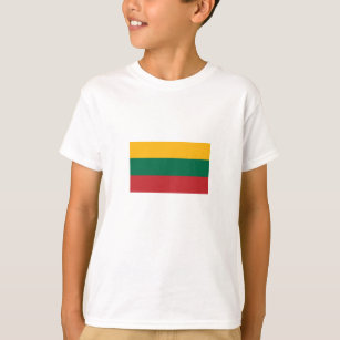Patriotic Litauen Flagga T Shirt