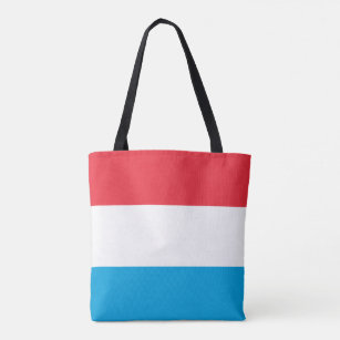 Patriotic Luxembourg Flagga Tygkasse