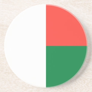Patriotic Madagascar Flagga Underlägg
