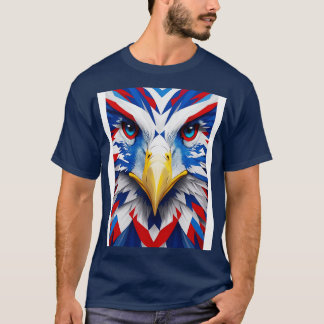 Patriotic Majesty 3 T Shirt
