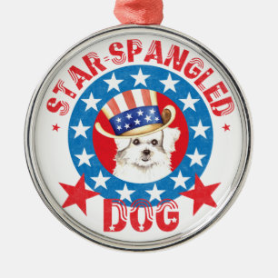 Patriotic Maltese Julgransprydnad Metall