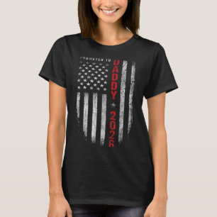 Patriotic Manar befordrades till pappa Est 2026 Fi T Shirt