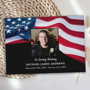 Patriotic Memorial American Flagga Tack Kort