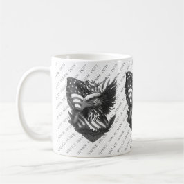 Patriotic Military Appreciation Thank You Veterans Kaffemugg