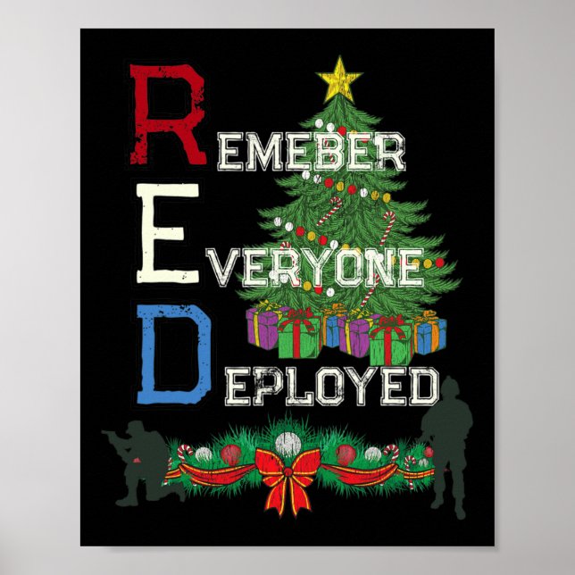 Patriotic Military God Fredag Poster (Framsidan)