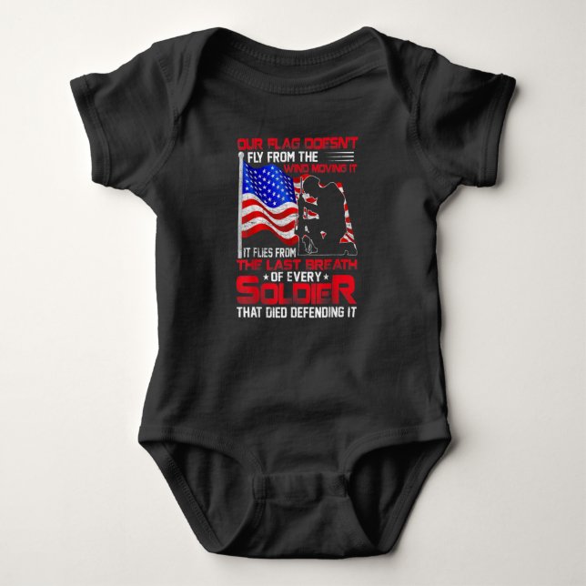 Patriotic Military Veteran T-Shirt (Framsida)