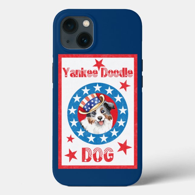Patriotic Mini American Shepherd (Baksida)