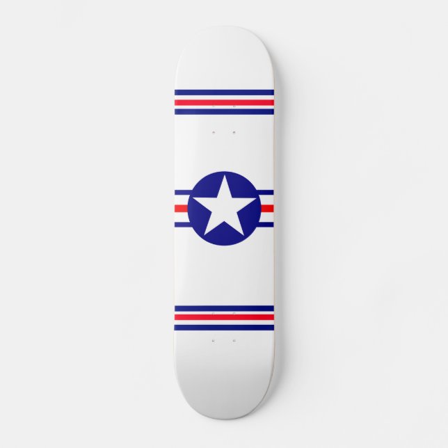 Patriotic Mini Skateboard Bräda 18,5 Cm (Framsida)