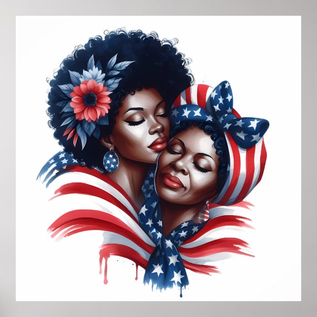 Patriotic Mor Day Poster (Framsidan)