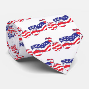 Patriotic Motorcycle Slips