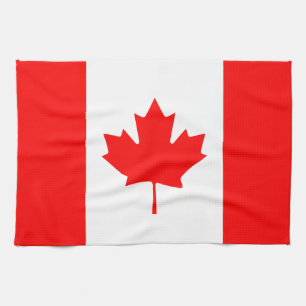Patriotic National Flagga of CANADA Kökshandduk