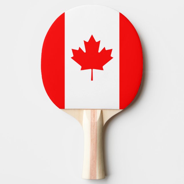 Patriotic National Flagga of CANADA Pingisracket (Framsidan)