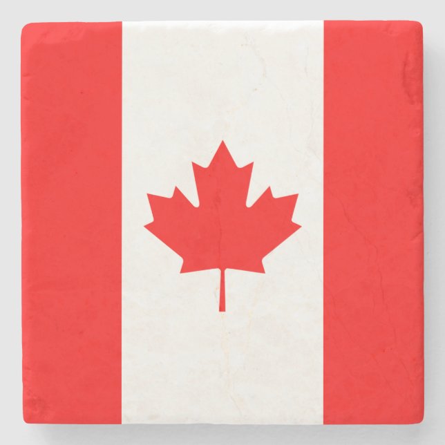 Patriotic National Flagga of CANADA Stenunderlägg (Framsidan)