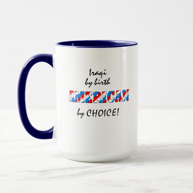 Patriotic Naturalized American Citizality Mugg (Vänster)