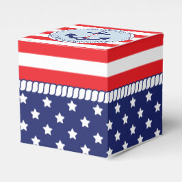 Patriotic Nautical Anchor Baby Shower Presentaskar