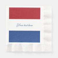 Patriotic Netherlands flagga