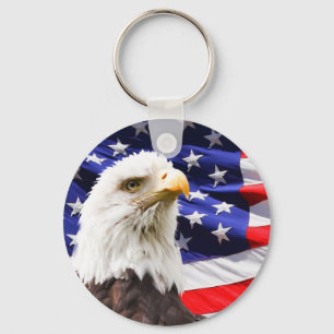 Patriotic Nyckelring