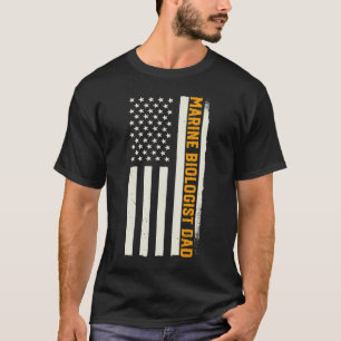 Patriotic Oceanography Biology Marine Biolog Da T Shirt