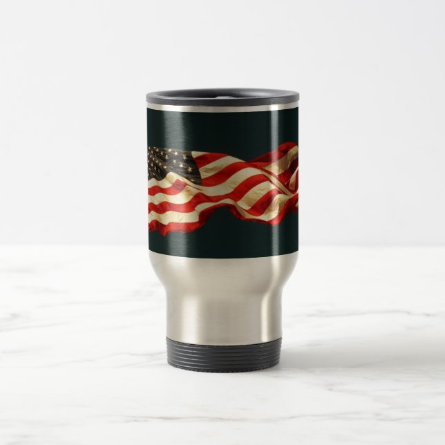 Patriotic Old glory Travel/kommuter Resemugg (Center)