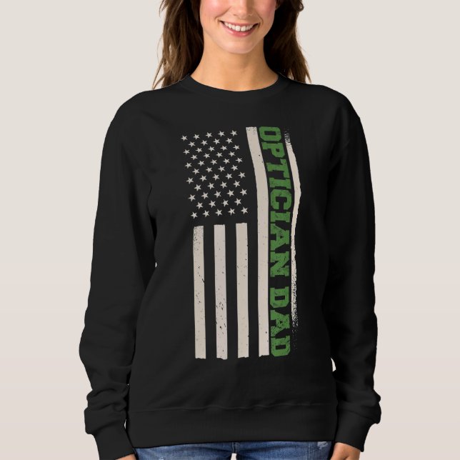 Patriotic Optometrist Optometry Oftalmolog Op T Shirt (Framsida)