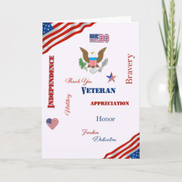 Patriotic Ord for American Veterans Kort
