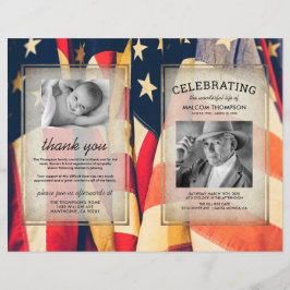 Patriotic Order Order Photo Memorial Program