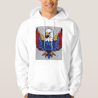 "Patriotic Örn hoodie - Soar with Freedom