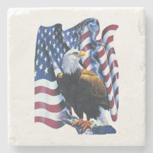 Patriotic Örn Underlägg Sten