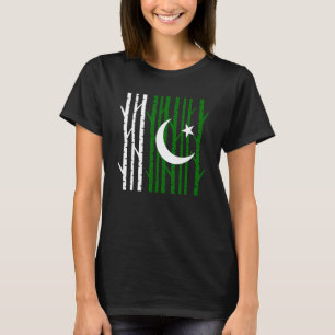 Patriotic Pakistan Camping Forest Unique Pakistan T Shirt
