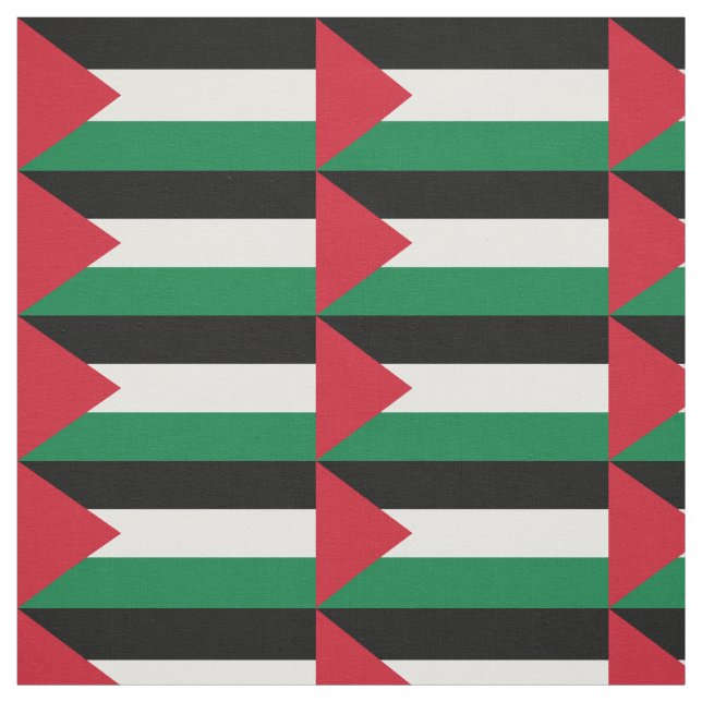 Patriotic Palestine Flagga Tyg (Provkarta)