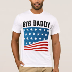 PATRIOTIC PAPPA BIG DADDY T-SHIRT