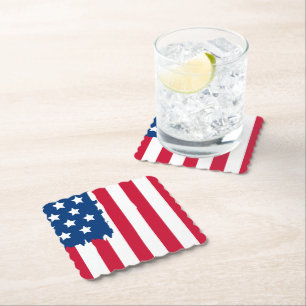 Patriotic Papper Drink Underlägg