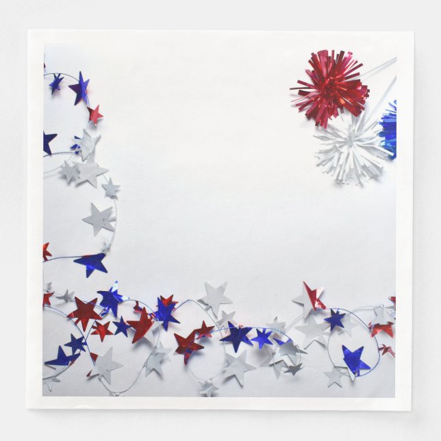 Patriotic Pappersservett (Framsida)